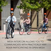 Sena U1 e-bike okos kerékpáros sisak, Mesh 2.0 interkom - matt szürke - M-es méret 5
