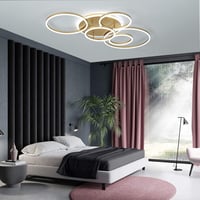 SENFAY Dimmable LED Mennyezeti Lámpa Gyűrűs Dizájnnal 4