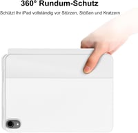 SENGBIRCH Magic Keyboard iPad 11" 10.9" Német QWERTZ Háttérvilágítás Trackpad Fehér 8