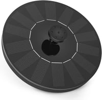 SenluKit solarna pumpa za fontanu s 5 različitih vodenih efekata, plutajuća, za vrtna jezerca, pojilice za ptice i ribnjake 1