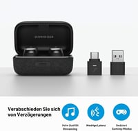 Sennheiser BTD 700 Bluetooth USB dongle - aptX Lossless, Auracast, USB-C/USB-A 4