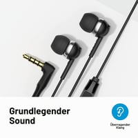 Sennheiser CX 80S slúchadlá do uší s diaľkovým ovládaním – čierne 2