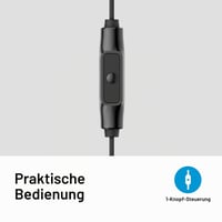Sennheiser CX 80S slúchadlá do uší s diaľkovým ovládaním – čierne 3