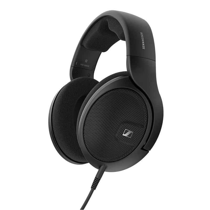 Otvorené circumaurálne slúchadlá Sennheiser HD 560S – čierne