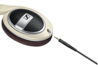 Slúchadlá Sennheiser HD 599 – slonovinová biela, okolo uší (over-ear), s 3,5 mm a 6,3 mm konektorom, s káblom 4