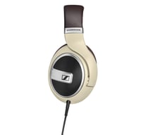 Slúchadlá Sennheiser HD 599 – slonovinová biela, okolo uší (over-ear), s 3,5 mm a 6,3 mm konektorom, s káblom 3