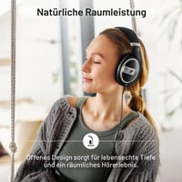 Căști Sennheiser HD 599 SE Open-Back Negre - Design Premium, Sunet Natural, Cu fir, Muzică, Gaming și Work 5