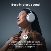 Bezdrôtové slúchadlá Sennheiser Momentum 4 s adaptívnym potlačením hluku, 60-hodinovou výdržou batérie a skladacím dizajnom – grafitová farba 2
