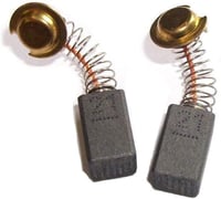 SENRISE Szénkefe Készlet - 10 db Elektromos Motor Szénkefe Csere Alkatrész Szerszámgépekhez, 6.5x7.5x13.5mm, Kiváló Vezetőképességű Grafit 1