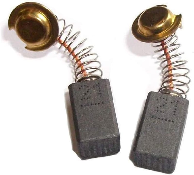 SENRISE Szénkefe Készlet - 10 db Elektromos Motor Szénkefe Csere Alkatrész Szerszámgépekhez, 6.5x7.5x13.5mm, Kiváló Vezetőképességű Grafit