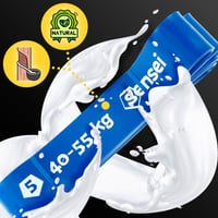 Bandă Elastică de Rezistență Sensei Fitness 40-55 kg – Bandă de Antrenament Extra Puternică pentru Calisthenics și Fitness – Albastru – Include E-Book 5