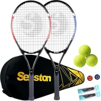 Senston 27" Teniszütő Szett 2 Ütővel, 3 Labdával és Lengéscsillapítóval 1