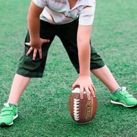 Senston Amerikai Futball Labda 5-ös Méret, Tartós Műbőr Borítás, Puha Fogású, Fiataloknak, NFL Stílusú, Barna 5