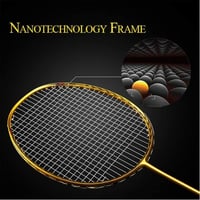 Senston N80 Carbon Ultralight Tollaslabda Ütő Táskával - golden 6