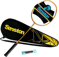 Senston N80 Carbon Ultralight Tollaslabda Ütő Táskával - golden 1