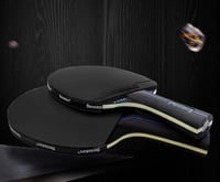 Senston Pingpong Ütő Szett 2 Ütővel és 3 Labdával Páros Játékhoz - Black 5