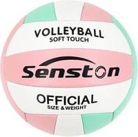 Senston Röplabda 5-ös Méret - Vízálló PVC Strandröplabda Pumpával, Ideális Medencéhez és Strandra, Cseresznyevirág Színben 2