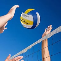 Senston Röplabda 5-ös Méret Vízálló Strand és Medence Röplabdázáshoz Pumpával 4