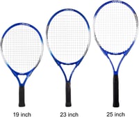Senston Teniszütő 19/23/25 Egy Darabos Dizájn Táskával és Kiegészítőkkel - 25 Inch, Blue 6