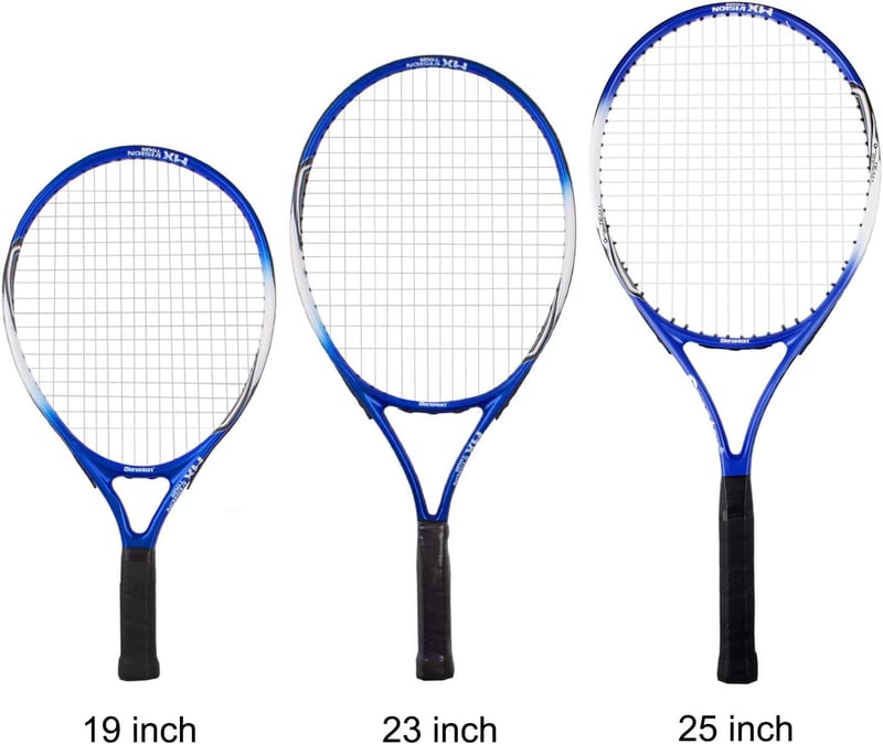 Senston Teniszütő 19/23/25 Egy Darabos Dizájn Táskával és Kiegészítőkkel - 25 Inch, Blue