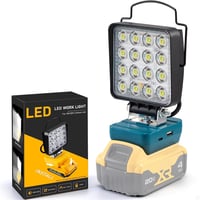 Sentoo LED munkalámpa Makita 18V akkumulátorhoz, 48W 4800 lm, kék 1