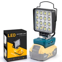 Sentoo LED radna svjetiljka za Makita 18V bateriju, 48W 4800 lm, plava 2