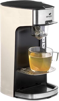 Senya elektromos teáskanna szűrővel, laza tea és teafilter kompatibilis krém 1