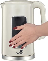 SENYA Elektromos Vízforraló 1.7L Digitális Kijelzővel, 5 Hőmérséklet Program és Melegen Tartás Funkcióval 4