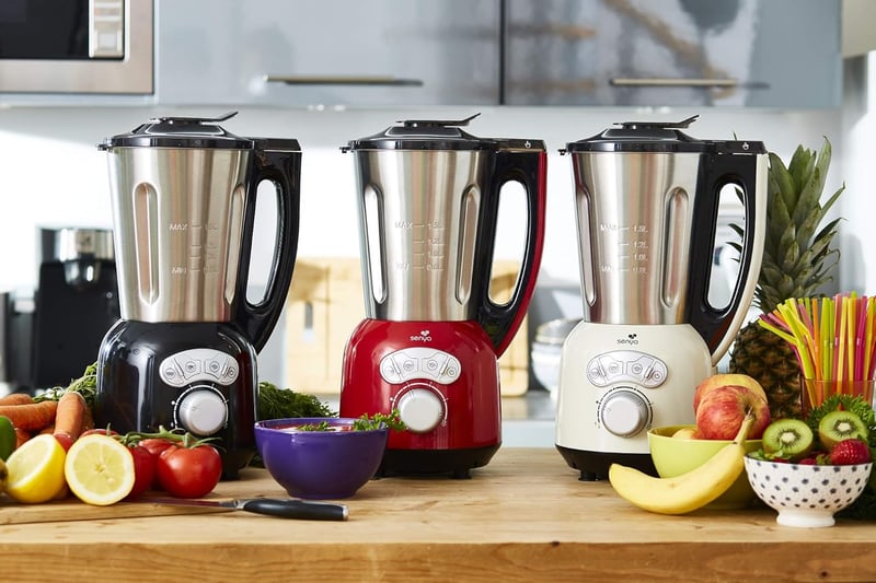 Senya SYCP-HB008N Rozsdamentes Multifunkciós Mixer Főzőfunkció Jégzúzás Smoothie 1400W