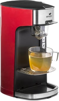 Ceainic electric cu filtru Senya Tea Time SYBF-CM013 - roșu - 1400 W 1