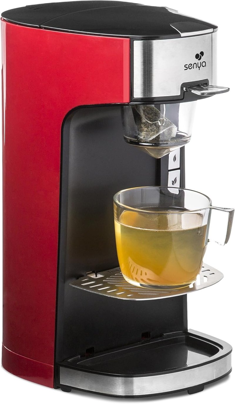 Ceainic electric cu filtru Senya Tea Time SYBF-CM013 - roșu - 1400 W