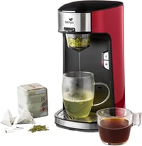 Ceainic electric cu filtru Senya Tea Time SYBF-CM013 - roșu - 1400 W 2