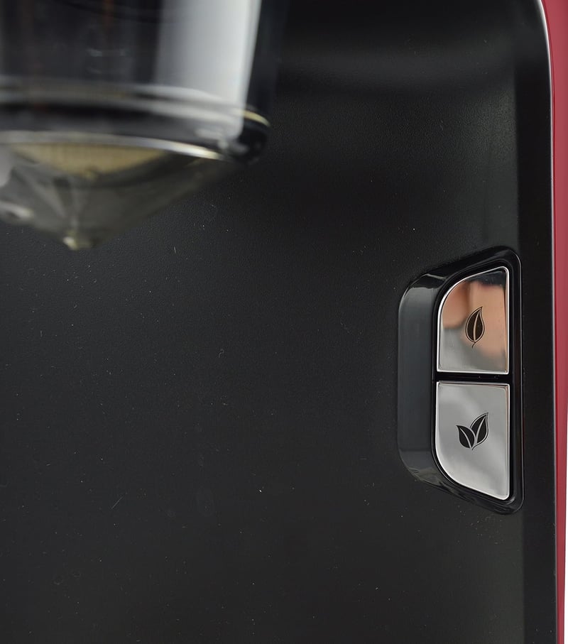 Senya elektromos teáskanna szűrővel, laza tea és teafilter kompatibilis krém