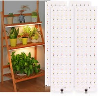 seOSTO LED Növénylámpa 4 Darabos Szett, 540 LED Teljes Spektrumú Növényvilágítás, 10 Fényerő Szint, 3 Világítási Mód, Időzítő Funkcióval 1