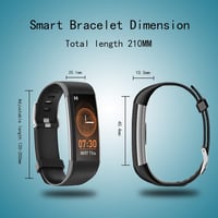 Septoui Fitness Tracker Okosóra Pulzusmérő Vérnyomásmérő IP68 Vízálló 9