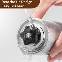 Sequpr Kézi Kávéőrlő Rozsdamentes Acél Kávébab Darálógép Espresso French Press 4