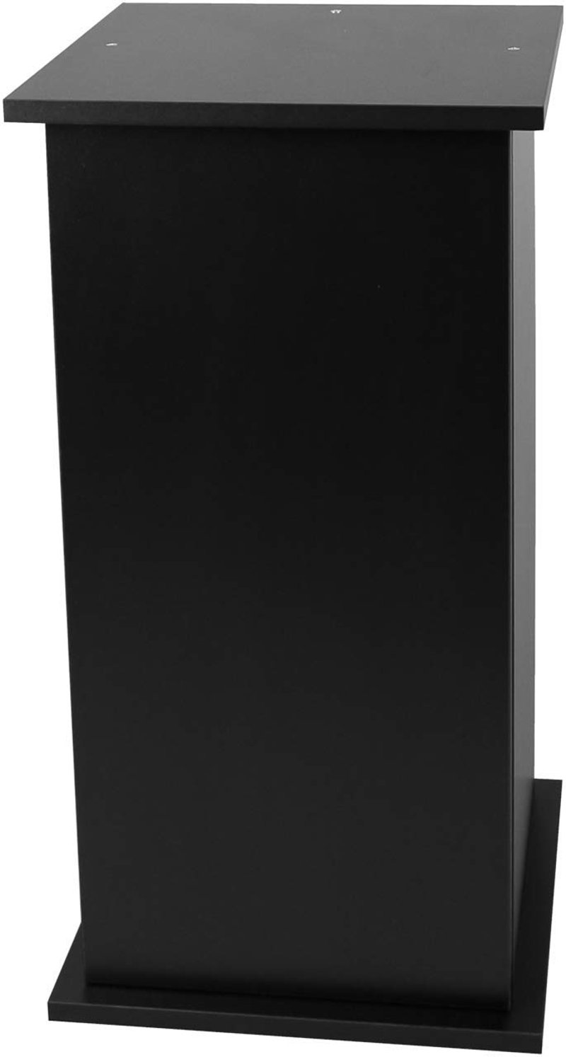 Skrinka pod akvárium sera Scaper Cube s dvierkami, 80 cm, čierna, stojan, nábytok, používaný stav