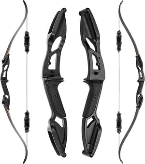 Pfeil und Bogen Visszahajló recurve íj és nyíl készlet 30/40/45 lbs, íjászat gyakorlásához
