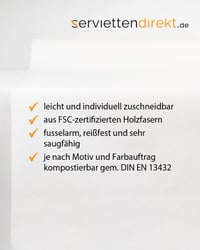 serviettendirekt.de Airlaid Asztalkendő Tekercs 118 cm x 25 m Fehér Eldobható Textilhatású Asztalterítő Esküvőre és Rendezvényekre 1 db/tekercs 4