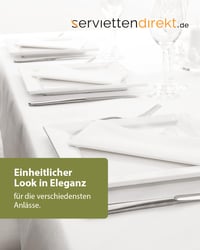 serviettendirekt.de Airlaid Asztalkendő Tekercs 118 cm x 25 m Fehér Eldobható Textilhatású Asztalterítő Esküvőre és Rendezvényekre 1 db/tekercs 5