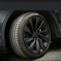 Sada krytov kolies LALAIJDOU pre Tesla Model Y Juniper 2025 – 20-palcové, 4 ks, matné čierne náhradné puklice, autodoplnok 3