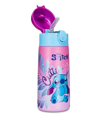 Seven Lilo i Stitch dječja termos boca sa slamkom, 460 ml, nehrđajući čelik, bez BPA, održava temperaturu 24 sata, školska boca za vodu 2