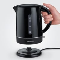 SEVERIN 1,7 literes vízforraló fekete, 2200W, kompakt, vízkőszűrő 5