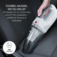 SEVERIN 3in1 akkumulátoros kézi porszívó autóhoz és otthonhoz 7.4V Li-ion 9
