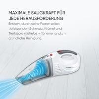 SEVERIN 3in1 akkumulátoros kézi porszívó autóhoz és otthonhoz 7.4V Li-ion 7