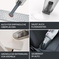 SEVERIN 3in1 akkumulátoros kézi porszívó autóhoz és otthonhoz 7.4V Li-ion 4