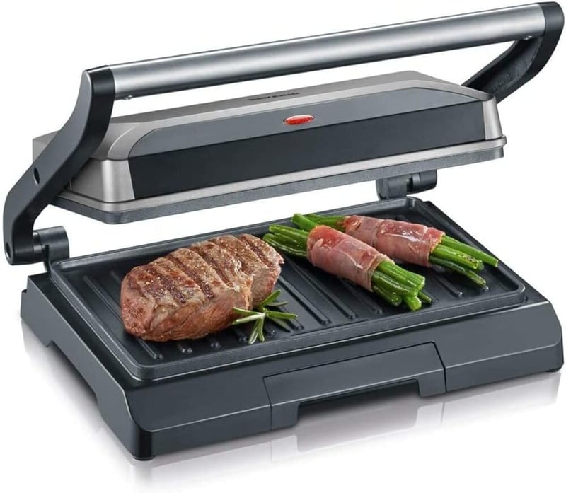 Severin 800W multifunkciós kompakt grillsütő elektromos