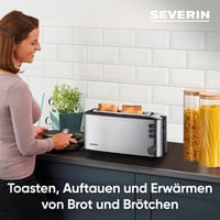 SEVERIN AT 2515 automata kenyérpirító rozsdamentes acél 1000W 3