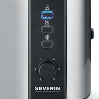 SEVERIN Automata Kenyérpirító 2 Rekeszes Rozsdamentes Acél Fekete 800W 7