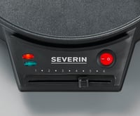 SEVERIN CM 2198 Palacinkovač – s XXL grilovacou plochou (30 cm), plynulou reguláciou teploty, drevenou stierkou, 1000 W, čierny 6